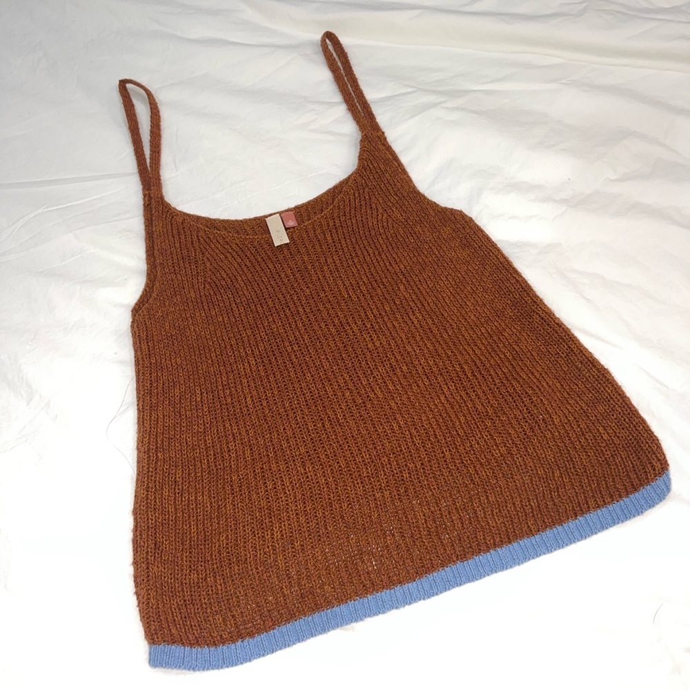 knit summer tank top